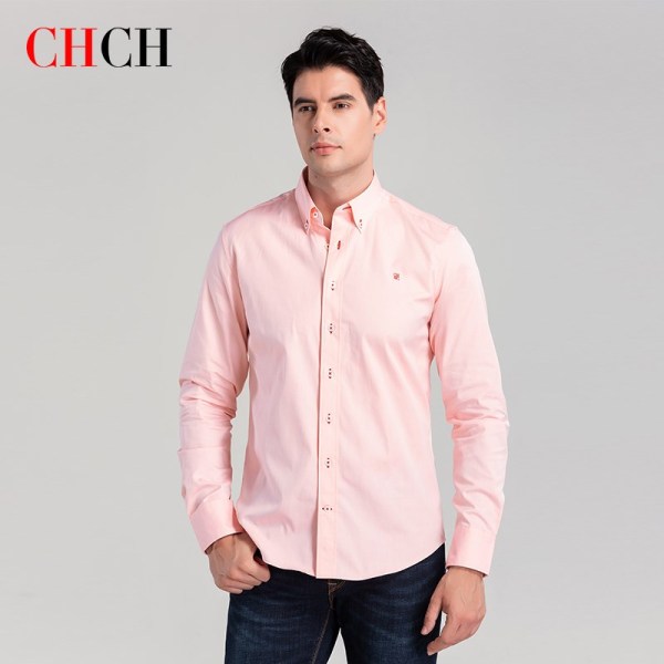 CHCH-2021-New-Fashion-100-Cotton-Long-Sleeve-Shirt-Solid-Slim-Fit-Male-Social-Casual-Business.jpg